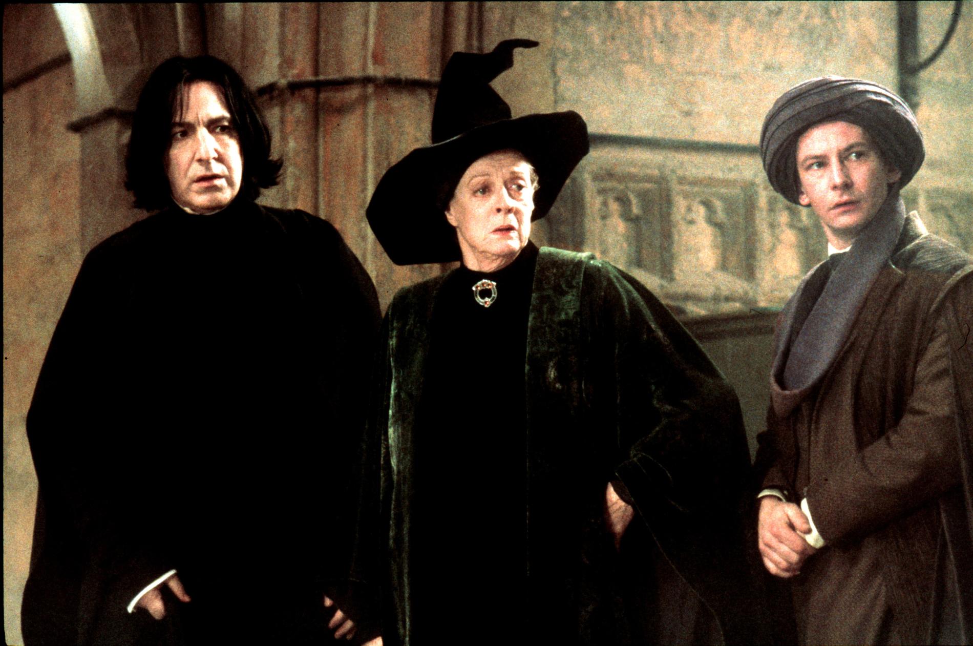 Alan Rickman spelar den gåtfulle professor Severus Snape i den sjätte filmen om Harry Potter.
