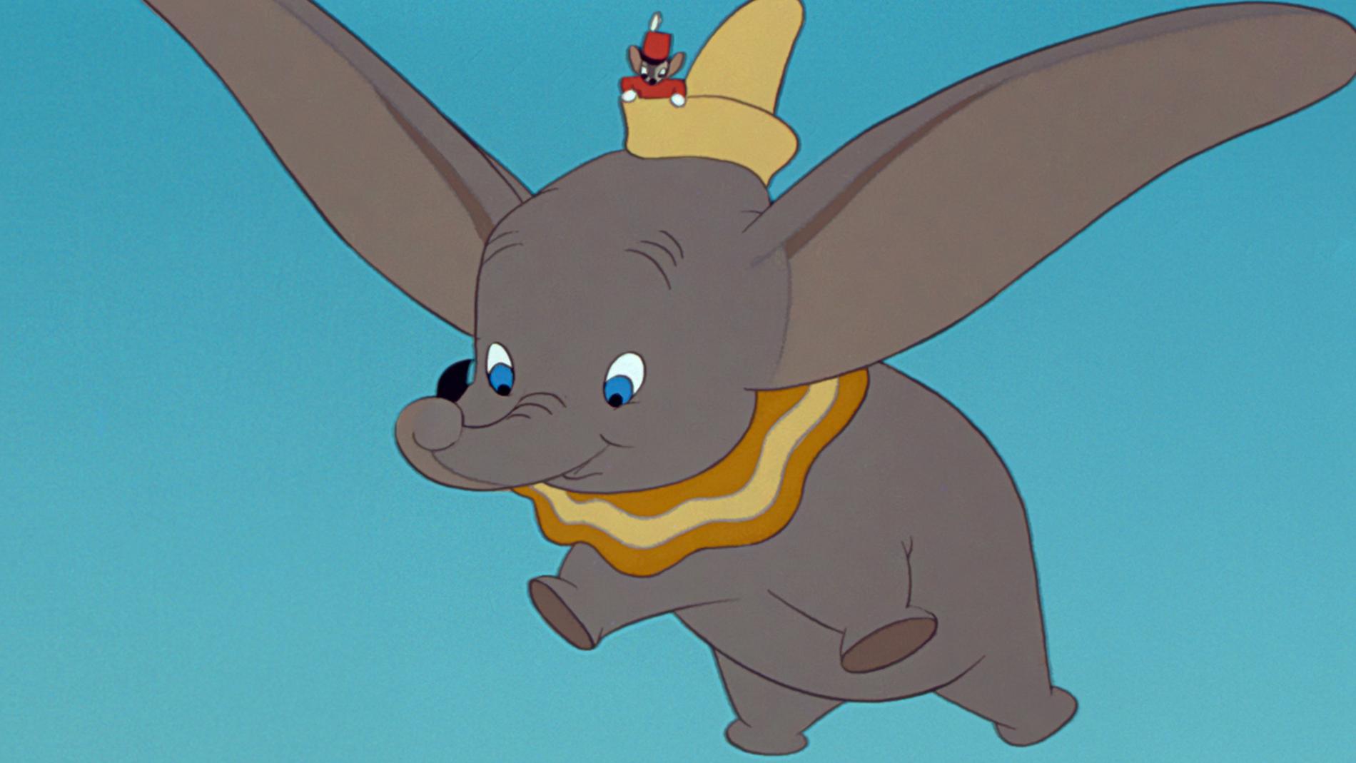 "Dumbo" från 1941 är en av de filmer som försetts med en varningtext. Pressbild.