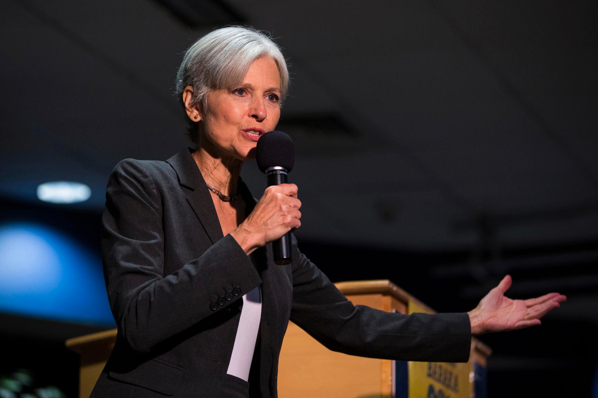 Jill Stein, partiledare för ”The Green party”