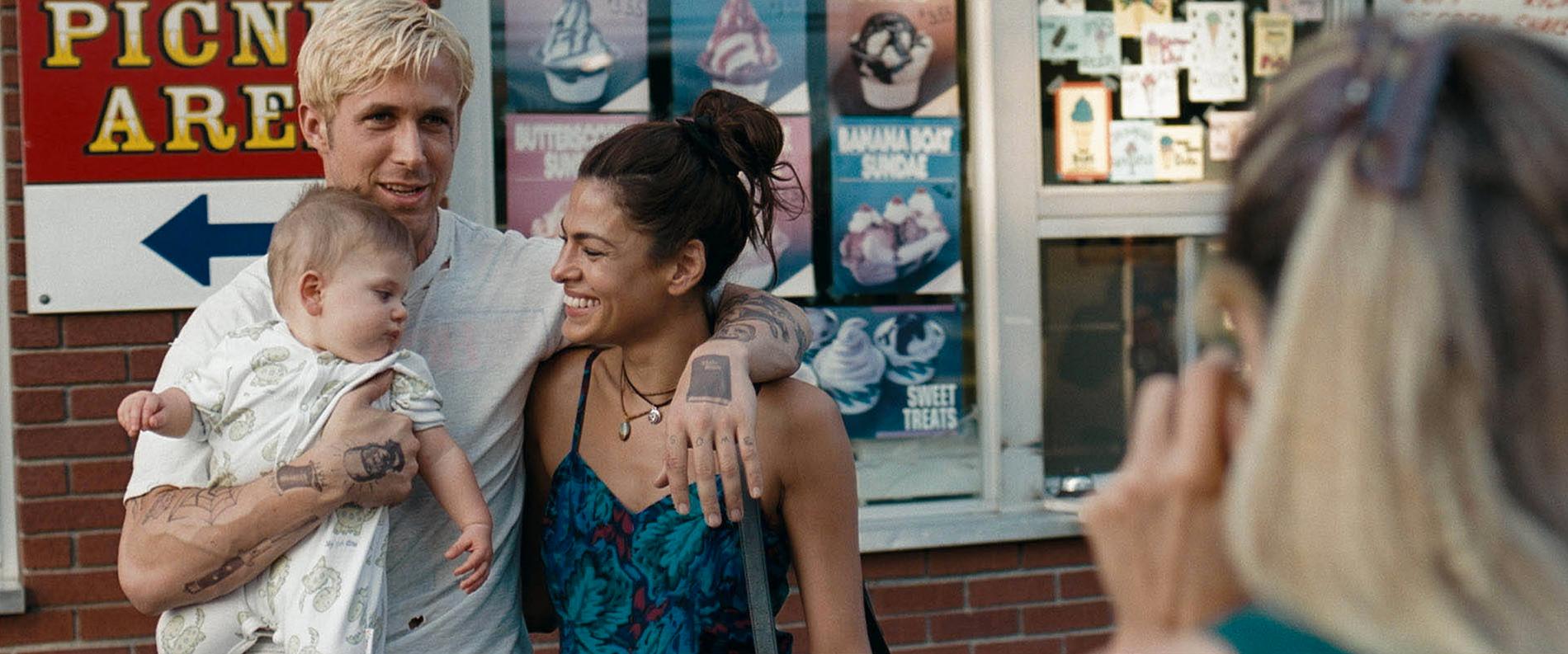 ”The place beyond the pines” med bland andra Ryan Gosling och Eva Mendes.
