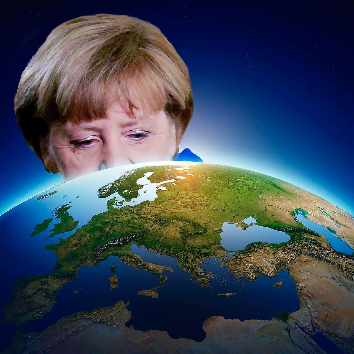 Angela Merkel är det stabiliserande ankaret i ett Europa som gör sitt bästa för att gräva fler klyftor mellan länderna.