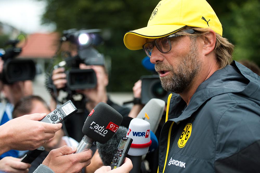 Jürgen Klopp, Dortmund, uppges vara Liverpools förstaval att ersätta Rodgers med.