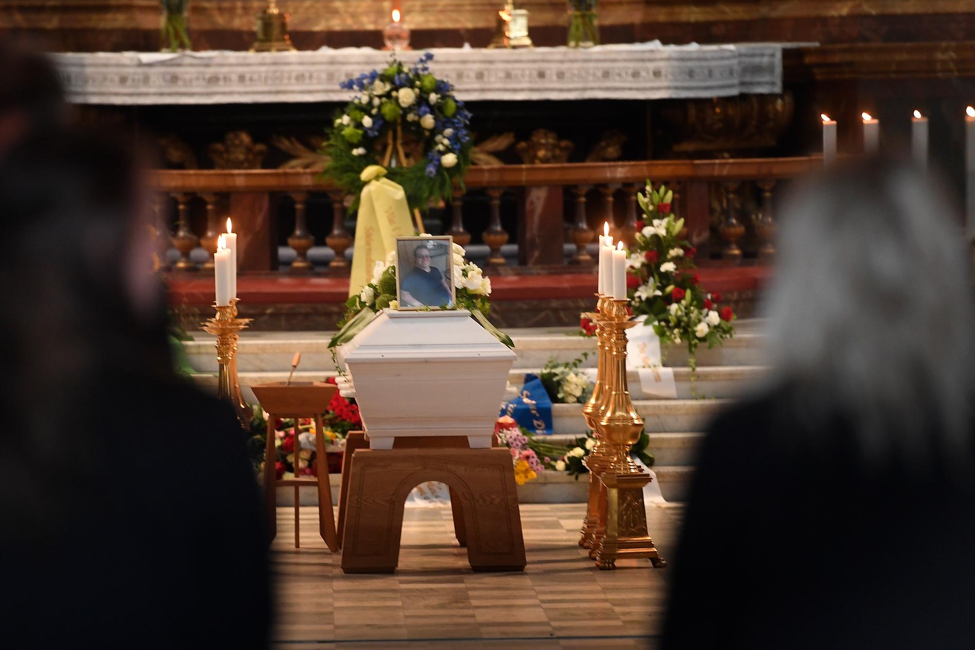 Eric Torells begravning hölls i Gustaf Vasa kyrka i Stockholm på fredagen. 
