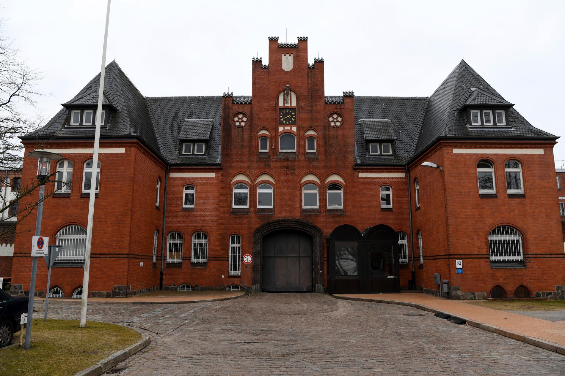 Fängelset i Neumuenster i norra Tyskland dit den katalanske ex-presidenten Carles Puigdemont fördes på söndagen.