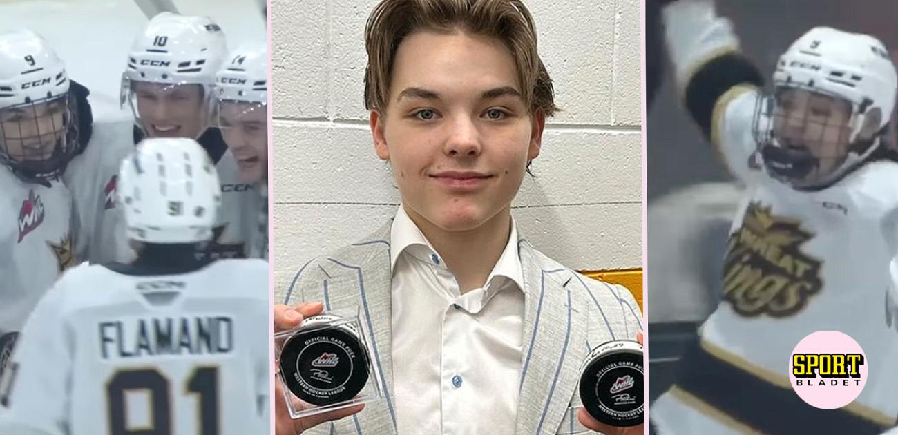 14-Year-Old Jaxon Jacobson Makes Waves in Canadian Junior Hockey with Impressive Debut