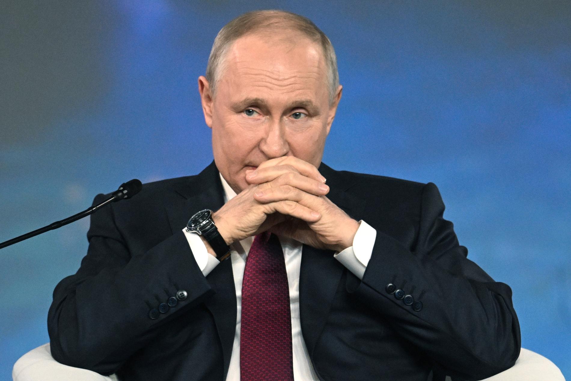 Rysslands president Vladimir Putin tros inte styra över hackergruppen som attackerat Sverige.