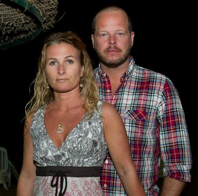 På plats Niclas och Karin Westmar är på semester i Sharm-el-Sheikh.
