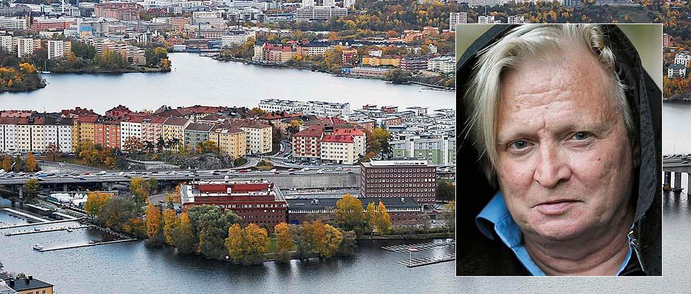 Lilla Essingen, ö och stadsdel i Stockholm med cirka 5 000 invånare.
