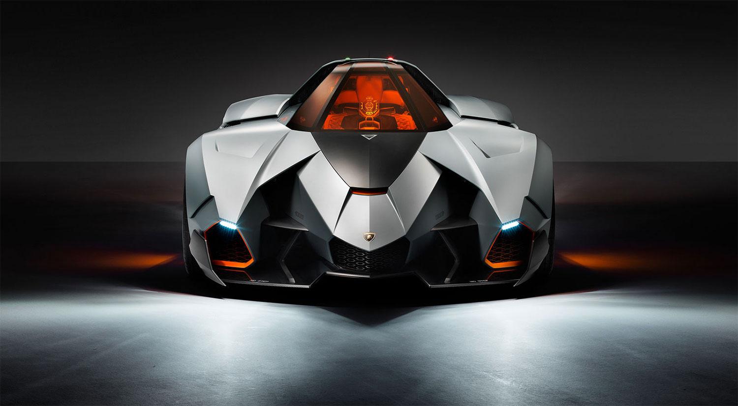 Lamborghini Egoista var ett koncept som inspirerades av attackhelikoptrar. Bilen har aldrig satts i produktion, men Lambo har i höstas registrerat Egoista som varumärke – så vem vet...