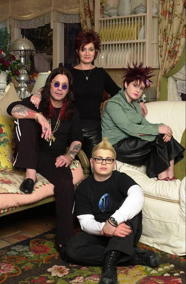 Familjen Osbourne bestående av Ozzy, Sharon och barnen Kelly och Jack gjorde stor succé med sin realitysåpa ”The Osbournes”.