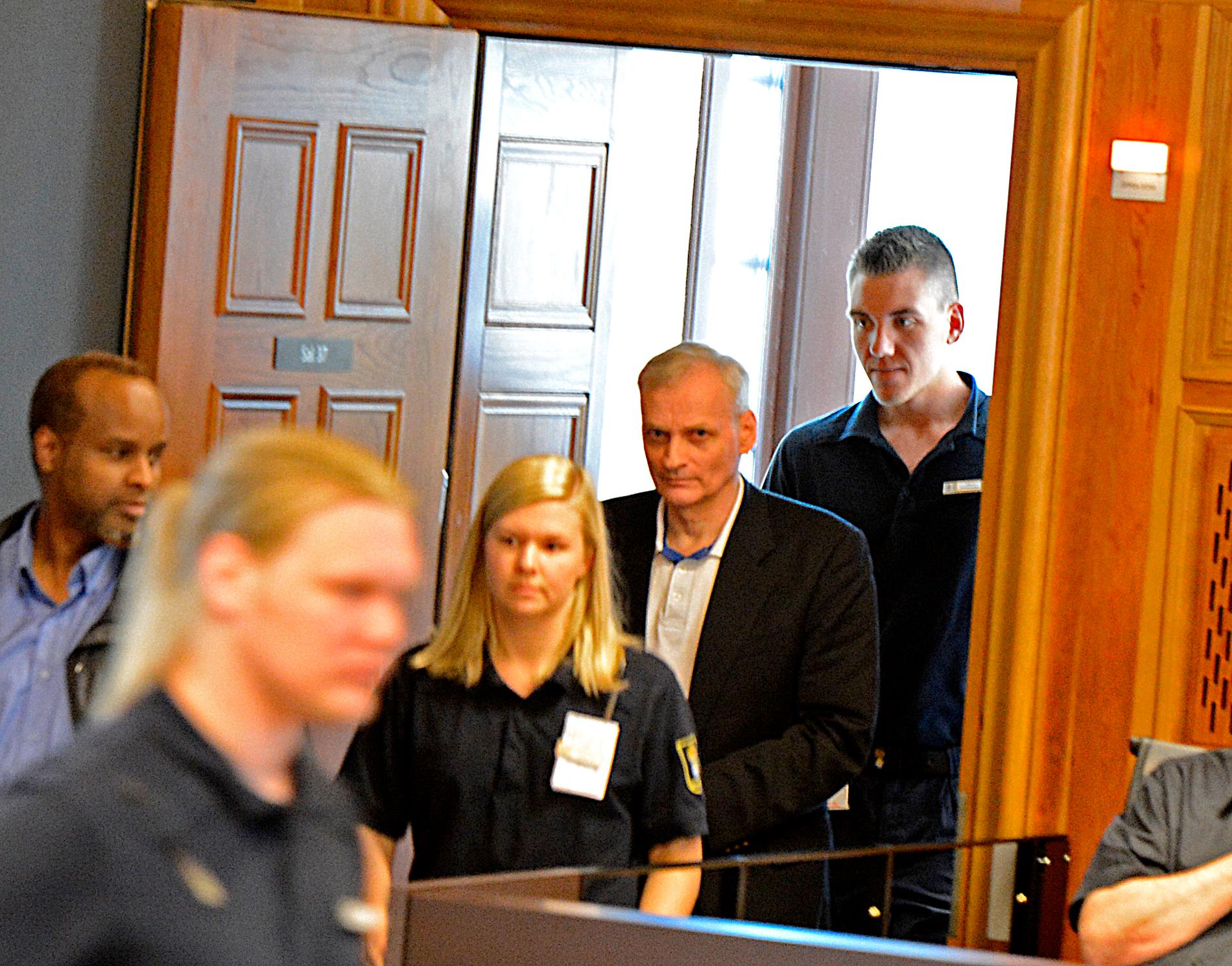 Rimdahl under rättegången i Stockholms tingsrätt 2013.