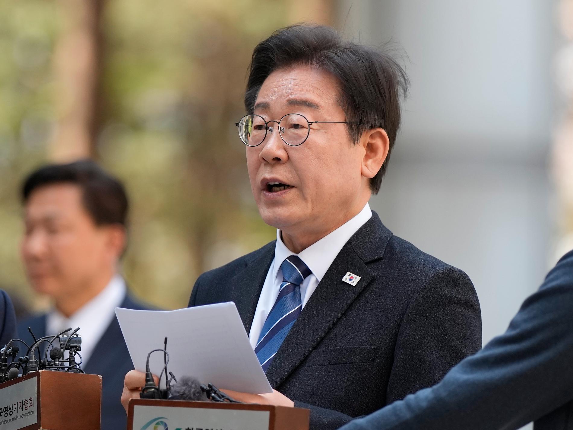 Oppositionen mot seger i Sydkorea