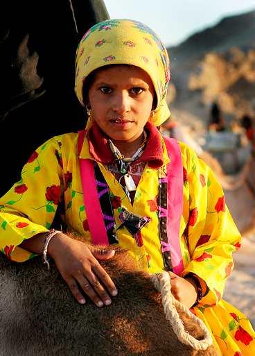 Beduinerna i Hurghadas öken hör till Bni moaz, en av fyra stammar i Egypten.vändS