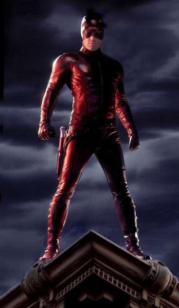 Ben Affleck som ”Daredevil”.