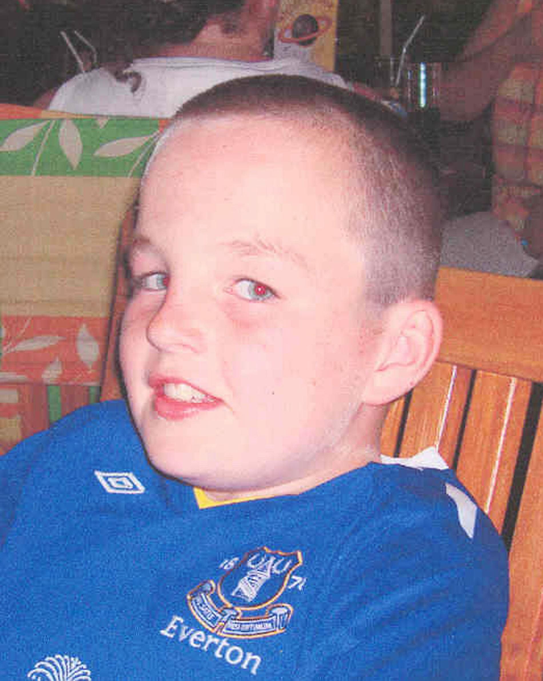 Rhys Jones, 11, sköts till döds i Liverpool när han spelade fotboll.