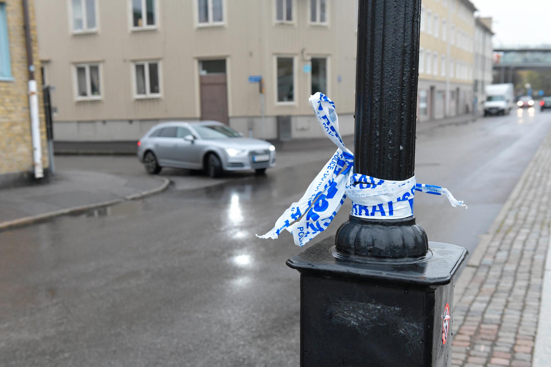 Bilist försökte köra på en polis i Göteborg.