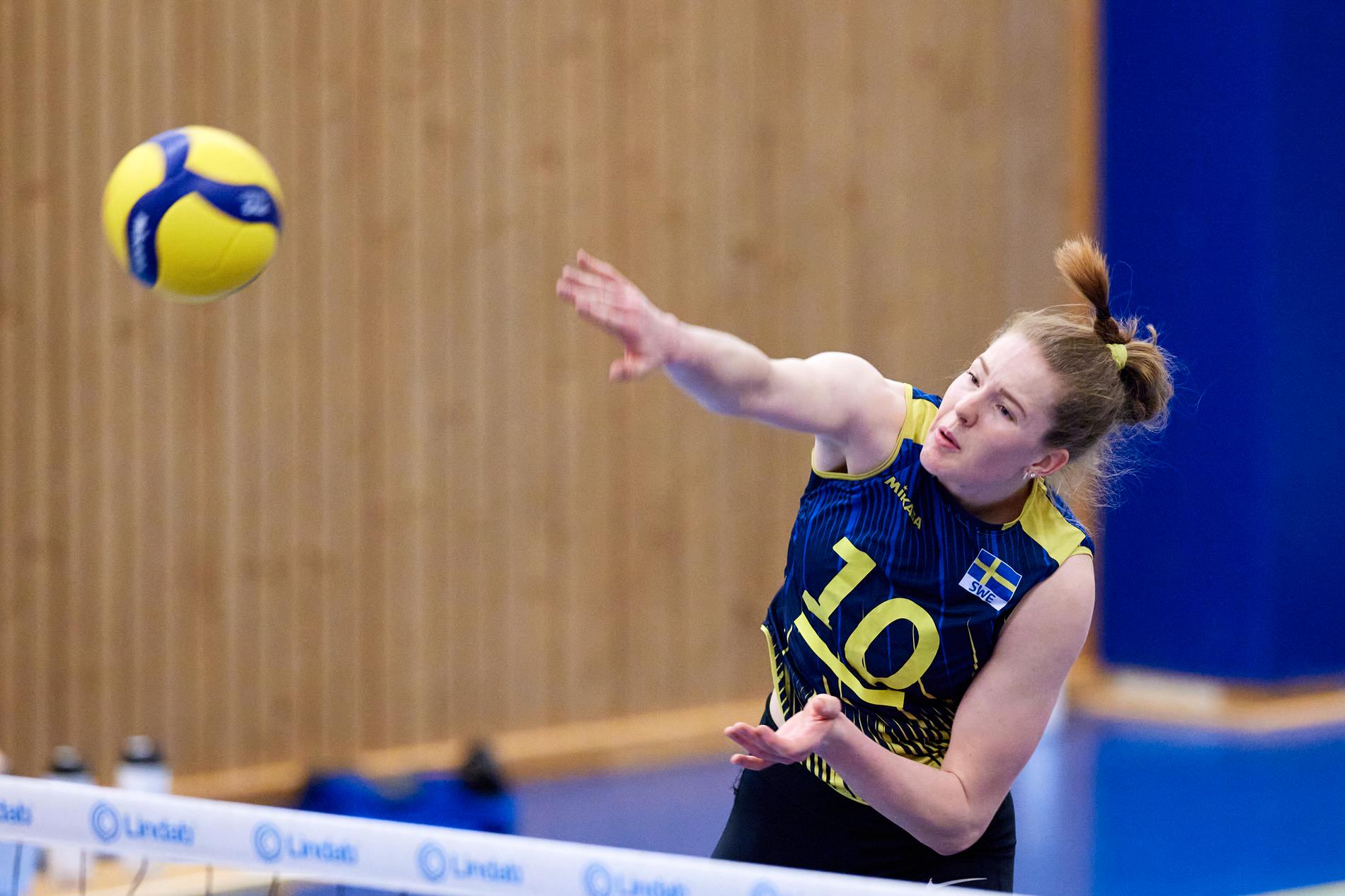 Den svenska volleybollstjärnan Isabelle Haak. Arkivbild.