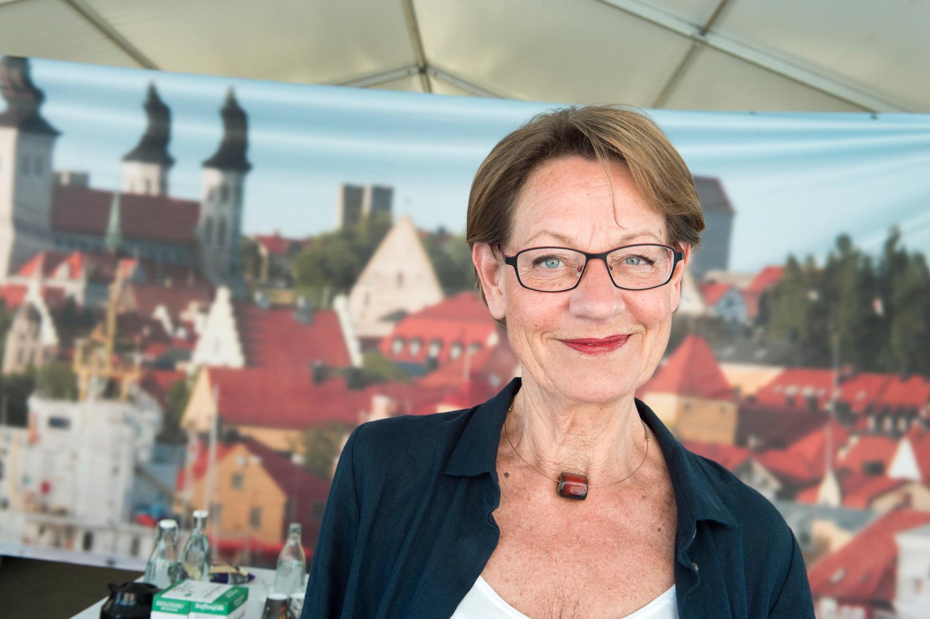 Fi-ledaren Gudrun Schyman.