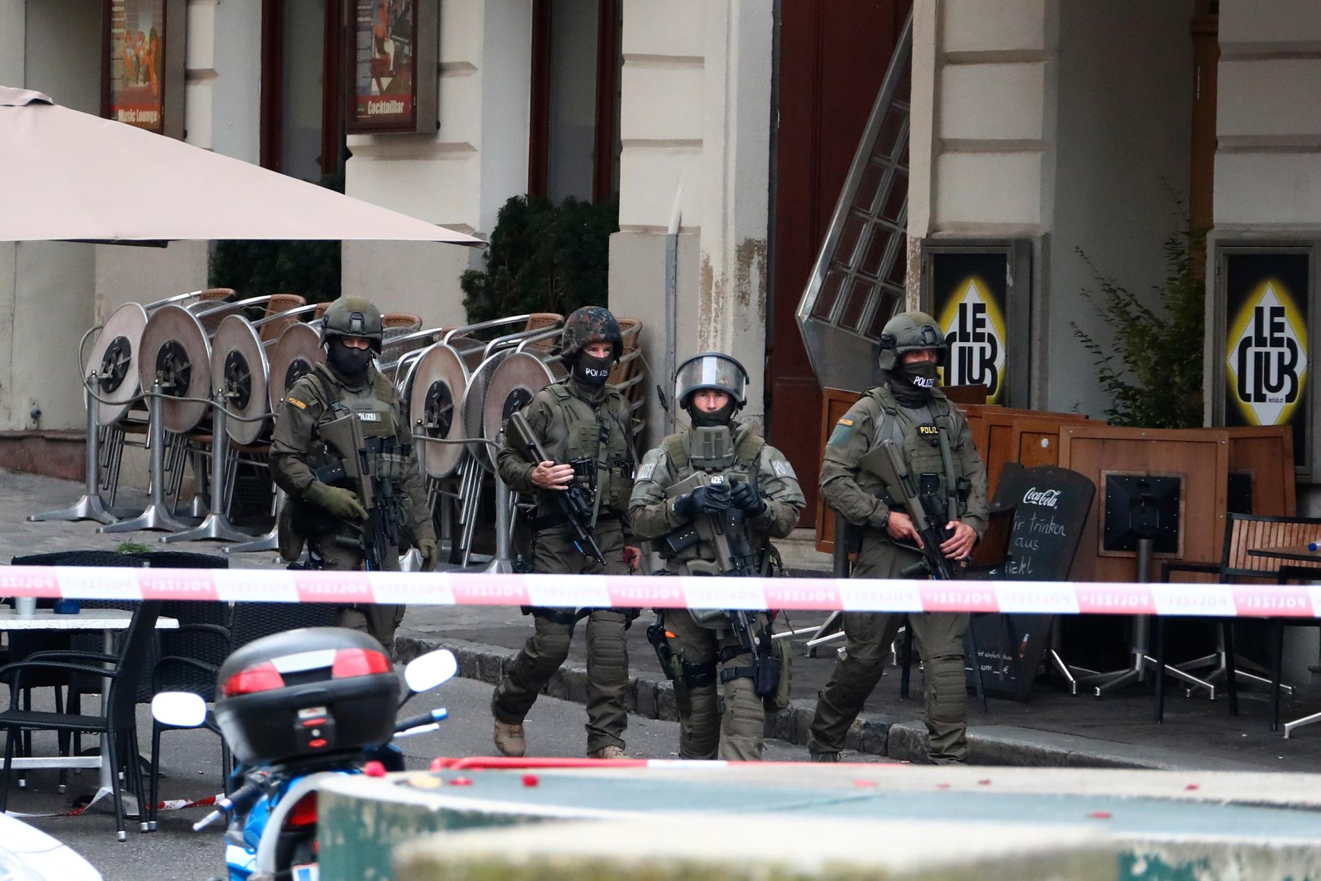 Efter terrordådet har polisen genomfört 18 räder och gripit 14 personer, meddelar Österrikes inrikesminister under tisdagseftermiddagen.