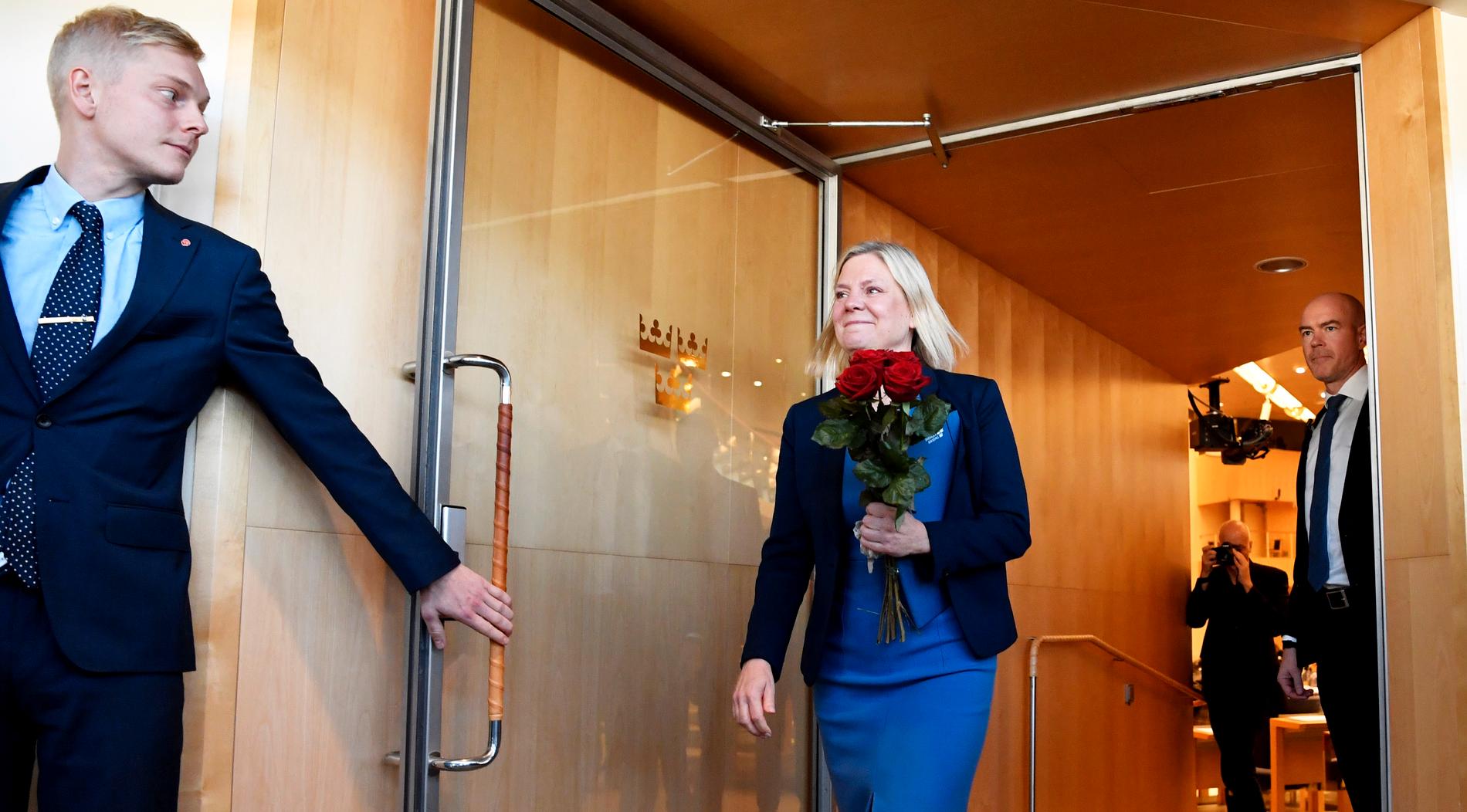 Magdalena Andersson utsågs idag till Sveriges första kvinnliga statsminister.