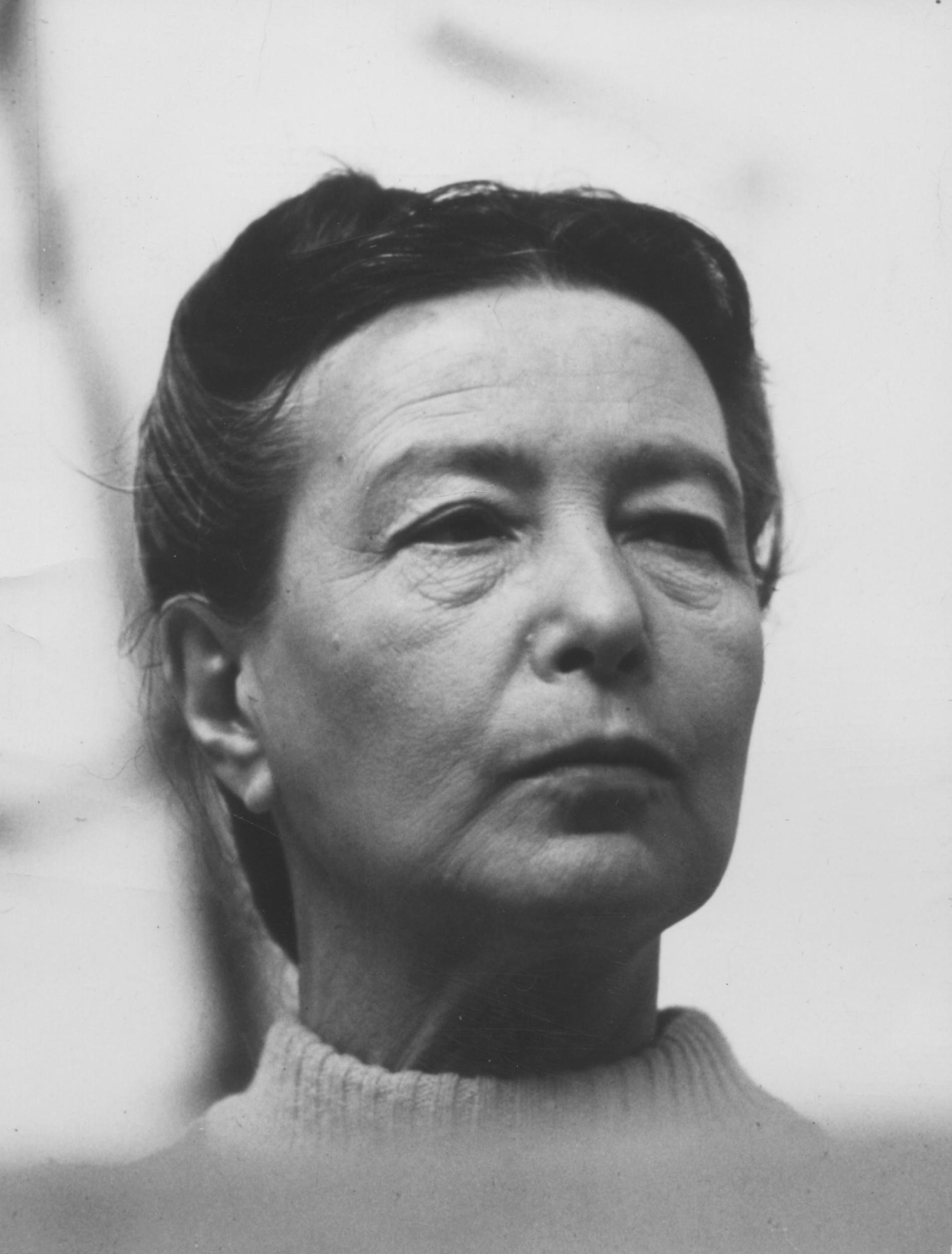 Simone de Beauvoir 1973.