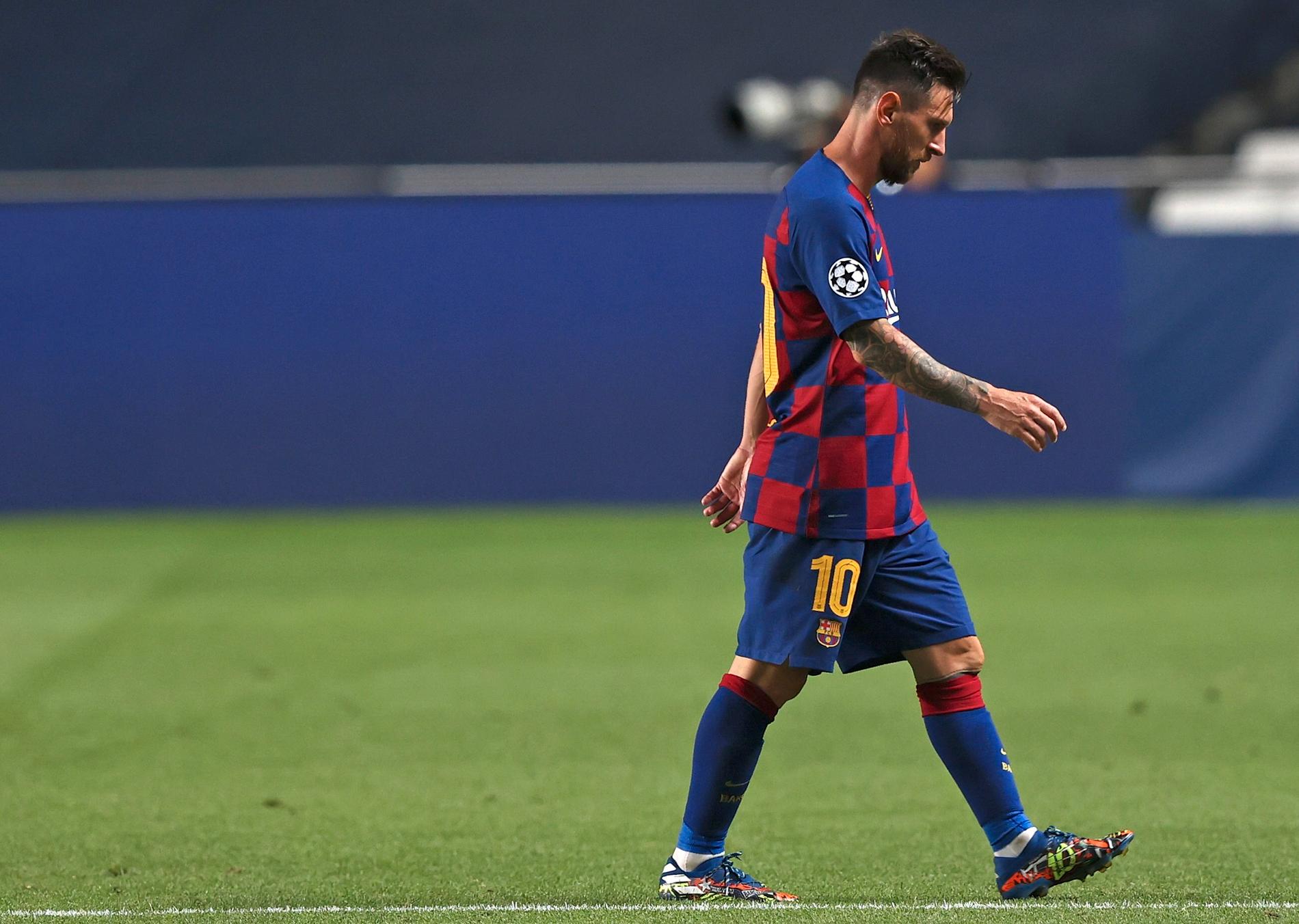Lionel Messis framtid i Barcelona är osäker. Arkivbild.