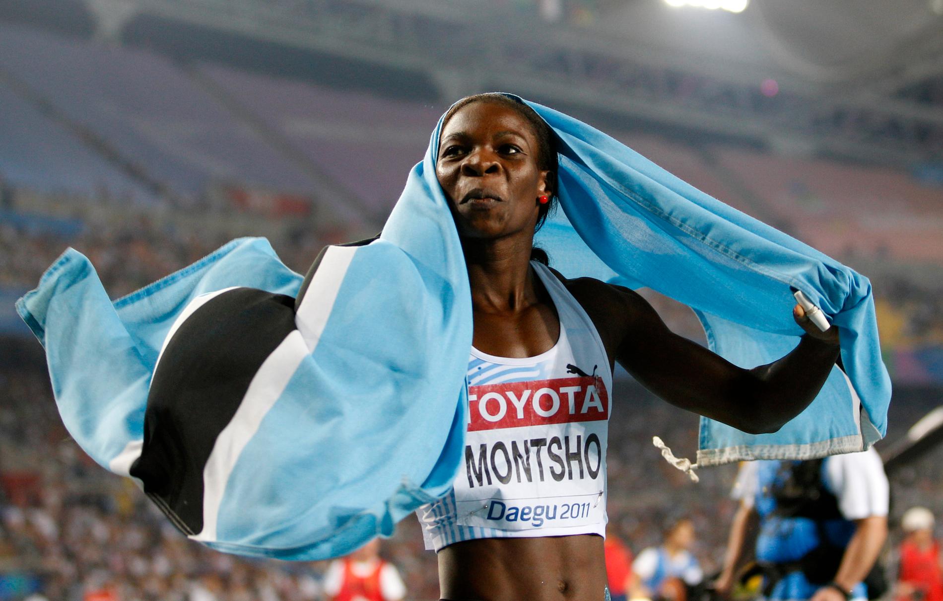 Amantle Montsho vann VM-guld 2011 – sedan åkte hon fast för dopning.