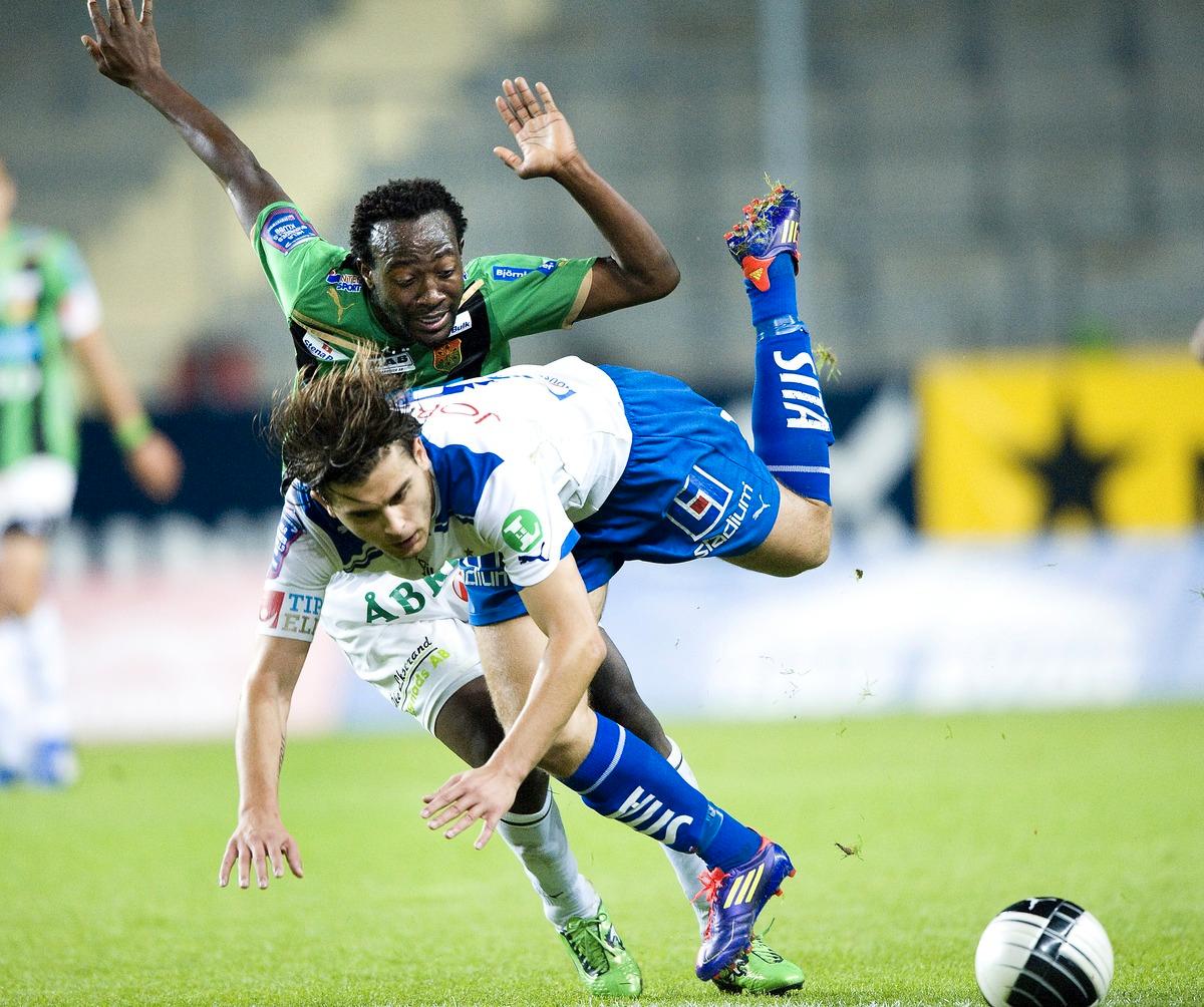 IRRITERAD Norrköpings Astrit Ajdarevic gick till hård attack mot tvivlarna efter gårdagens seger mot Gais med 2–1.
