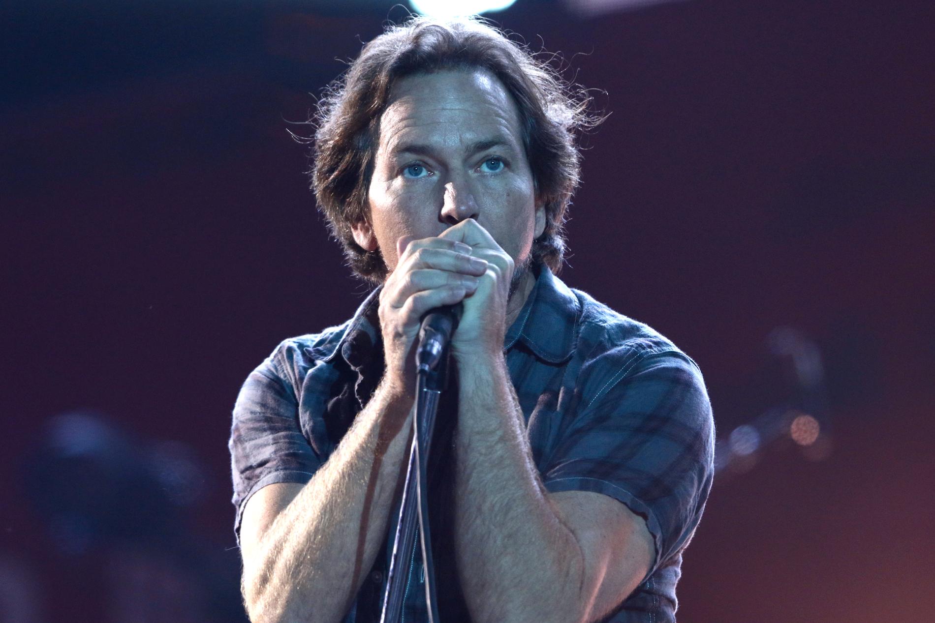Eddie Veddler, sångare i Pearl Jam.
