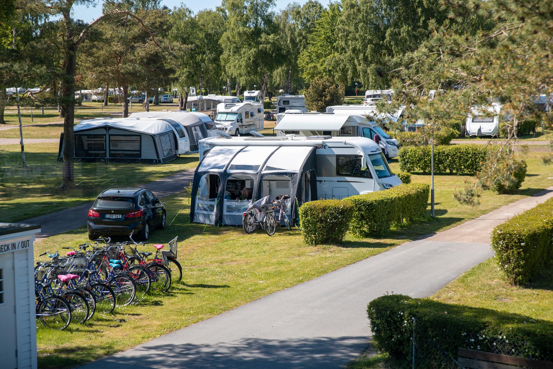Falsterbo camping  är en anläggning som både har haft svenska och utländska bokningar.  