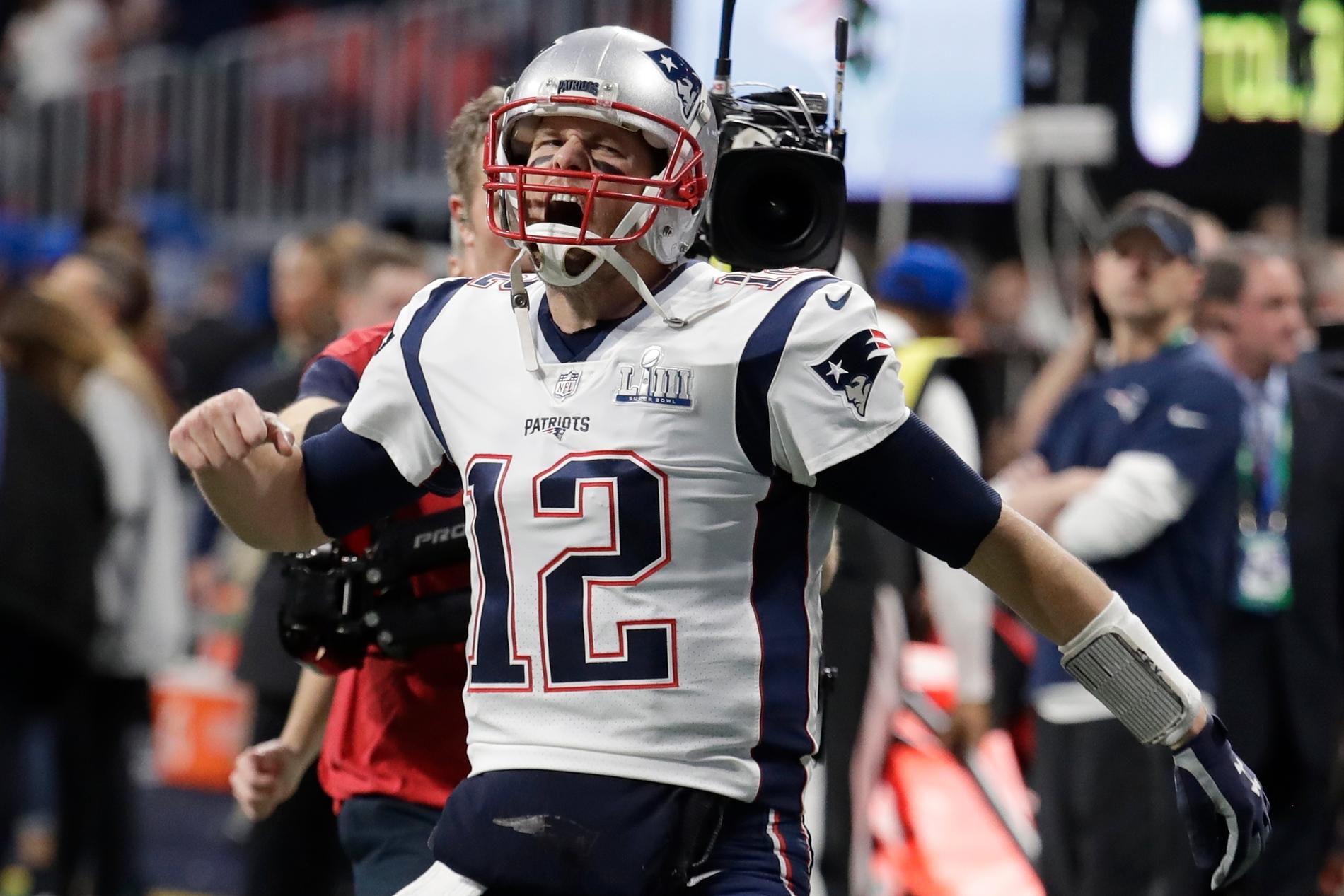 Tom Brady har vunnit Super Bowl sex gånger.