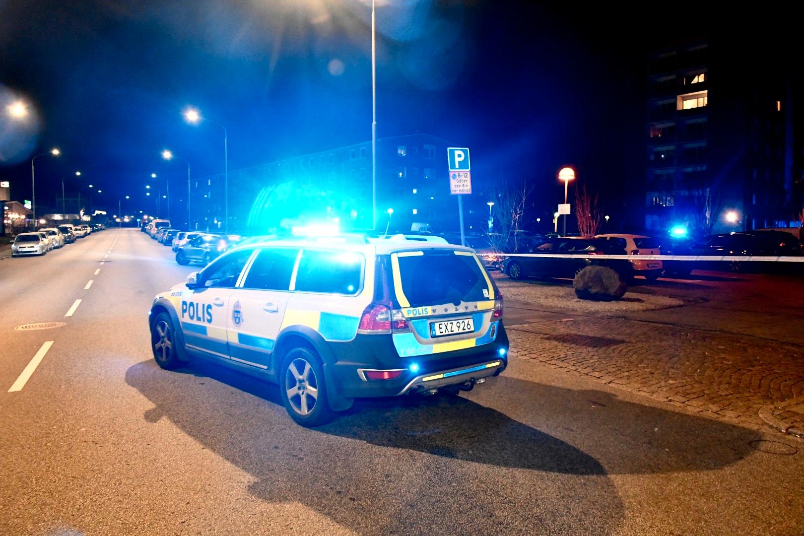 Stort polispådrag efter misstänkt skottlossning i Malmö.