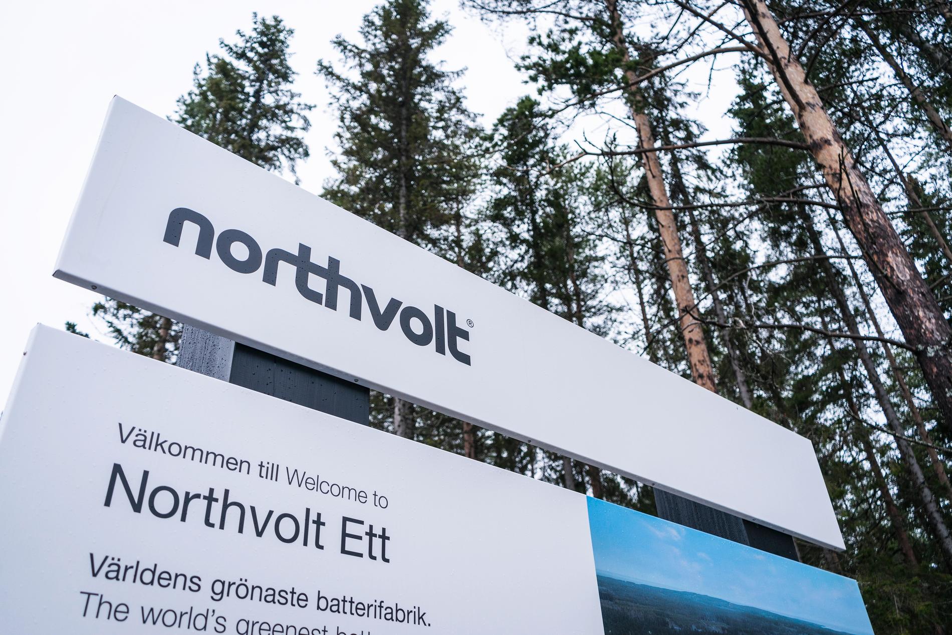 Northvolts batterifabrik i Skellefteå är en av flera gröna satsningar i norra Sverige. Arkivbild.