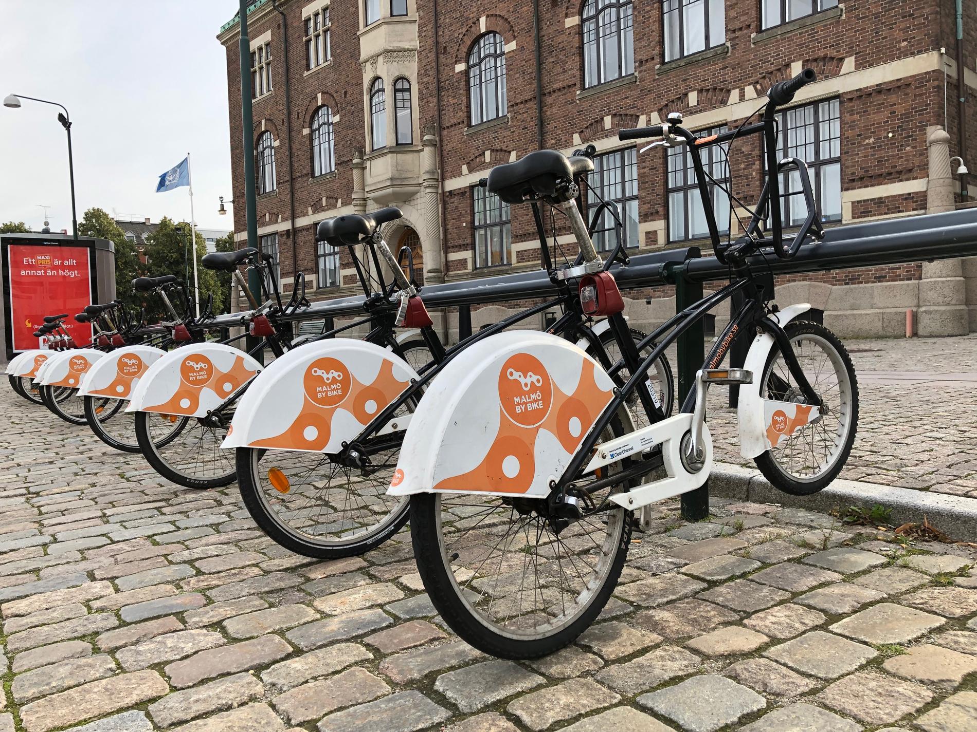 Snart kommer det vara möjligt att hyra cyklar på ytterligare 50 ställen i Malmö.