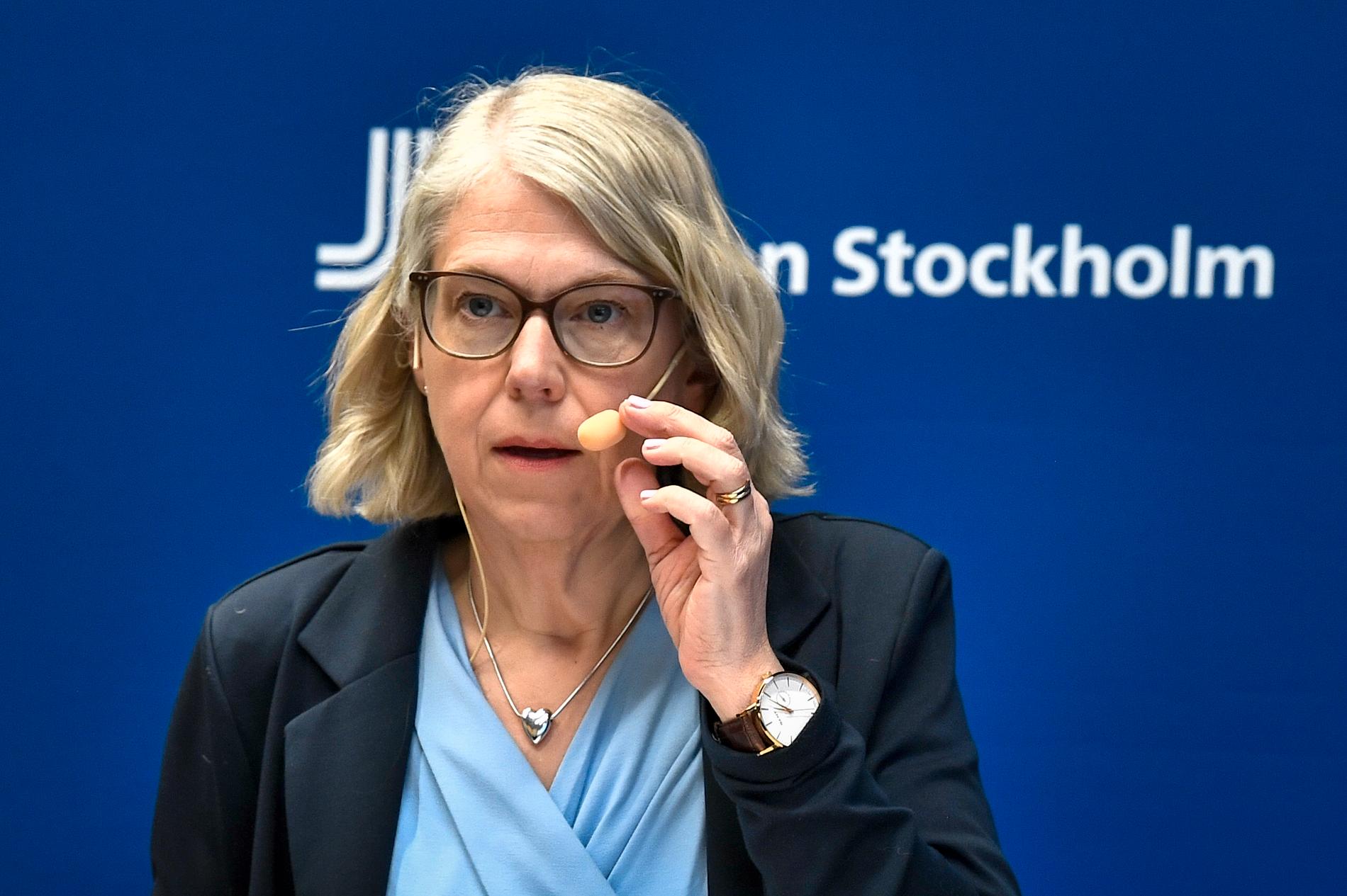 Smittskyddsläkare Maria Rotzén Östlund.
