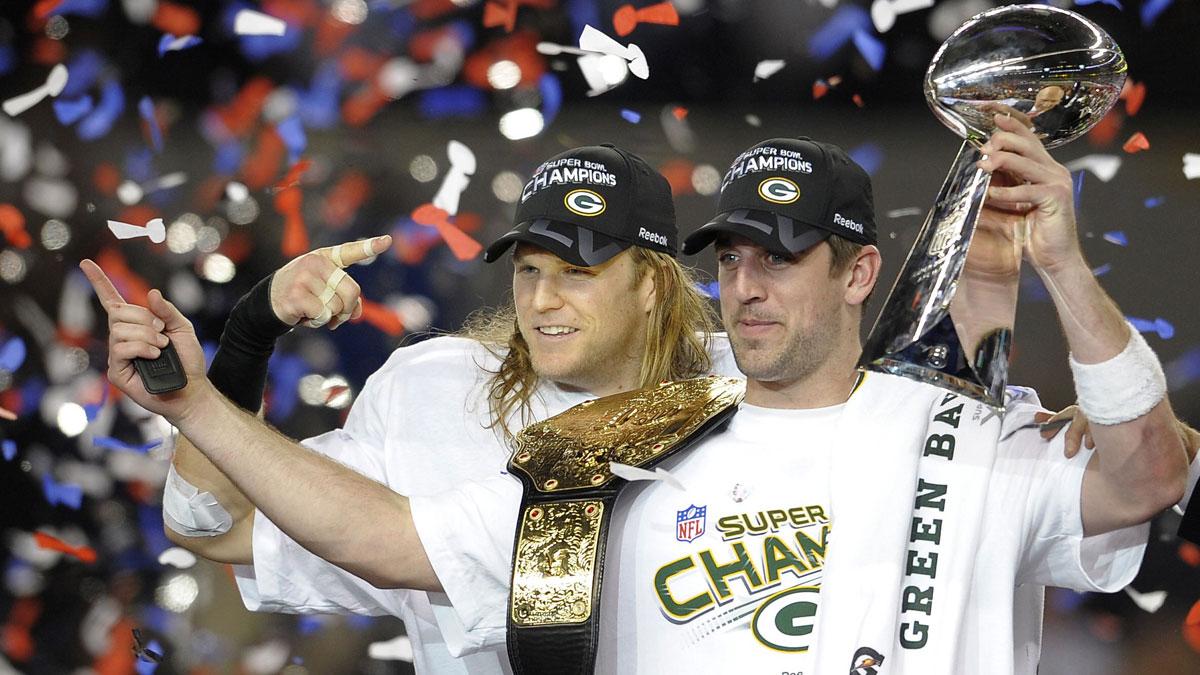 111 miljoner tv-tittare i USA fick se Aaron Rodgers och Clay Matthews Green Bay Packers vinna Super Bowl.
