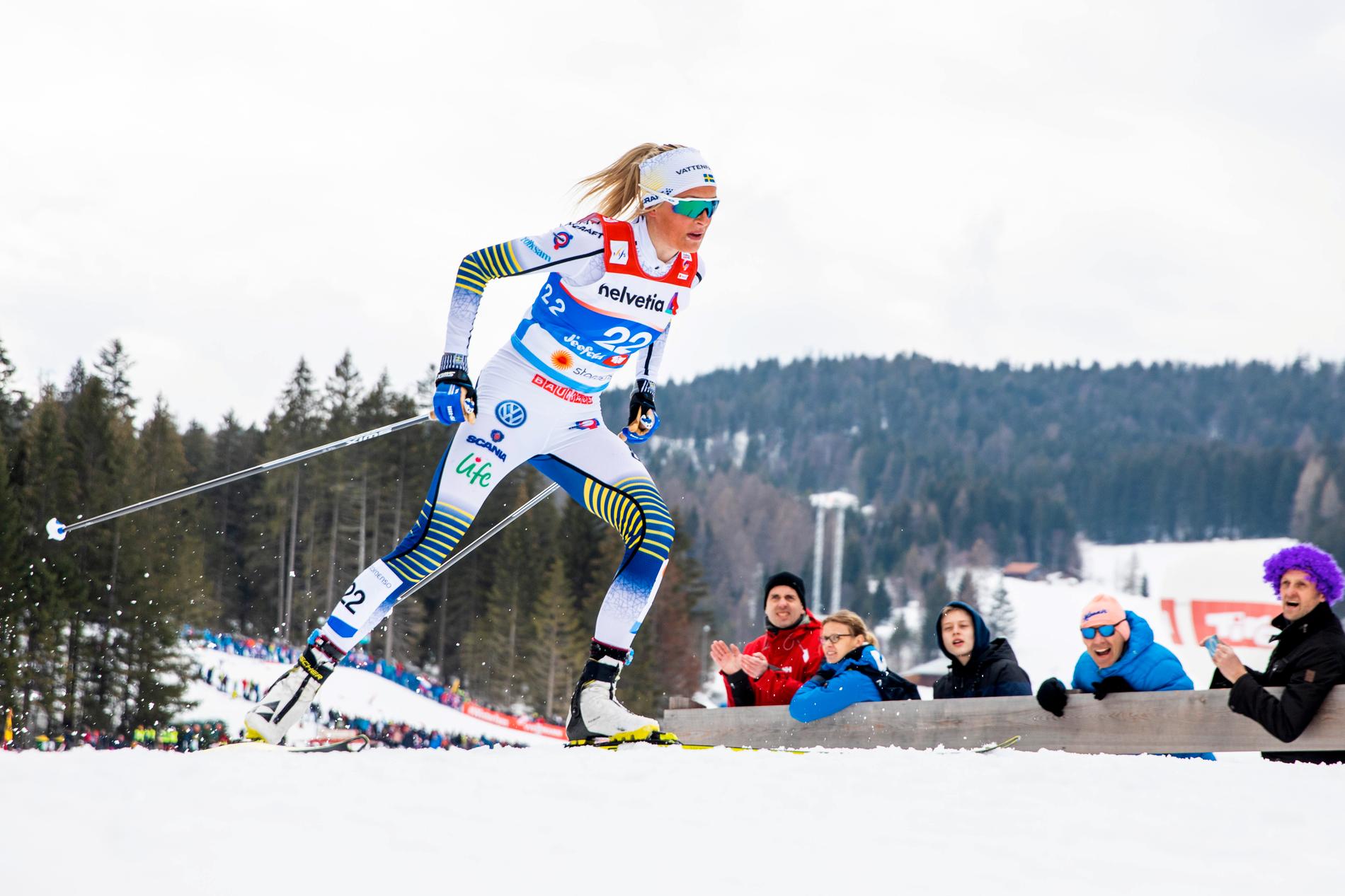 Frida Karlsson är tillbaka, men kommer hoppa av touren efter tävlingarna i Östersund.