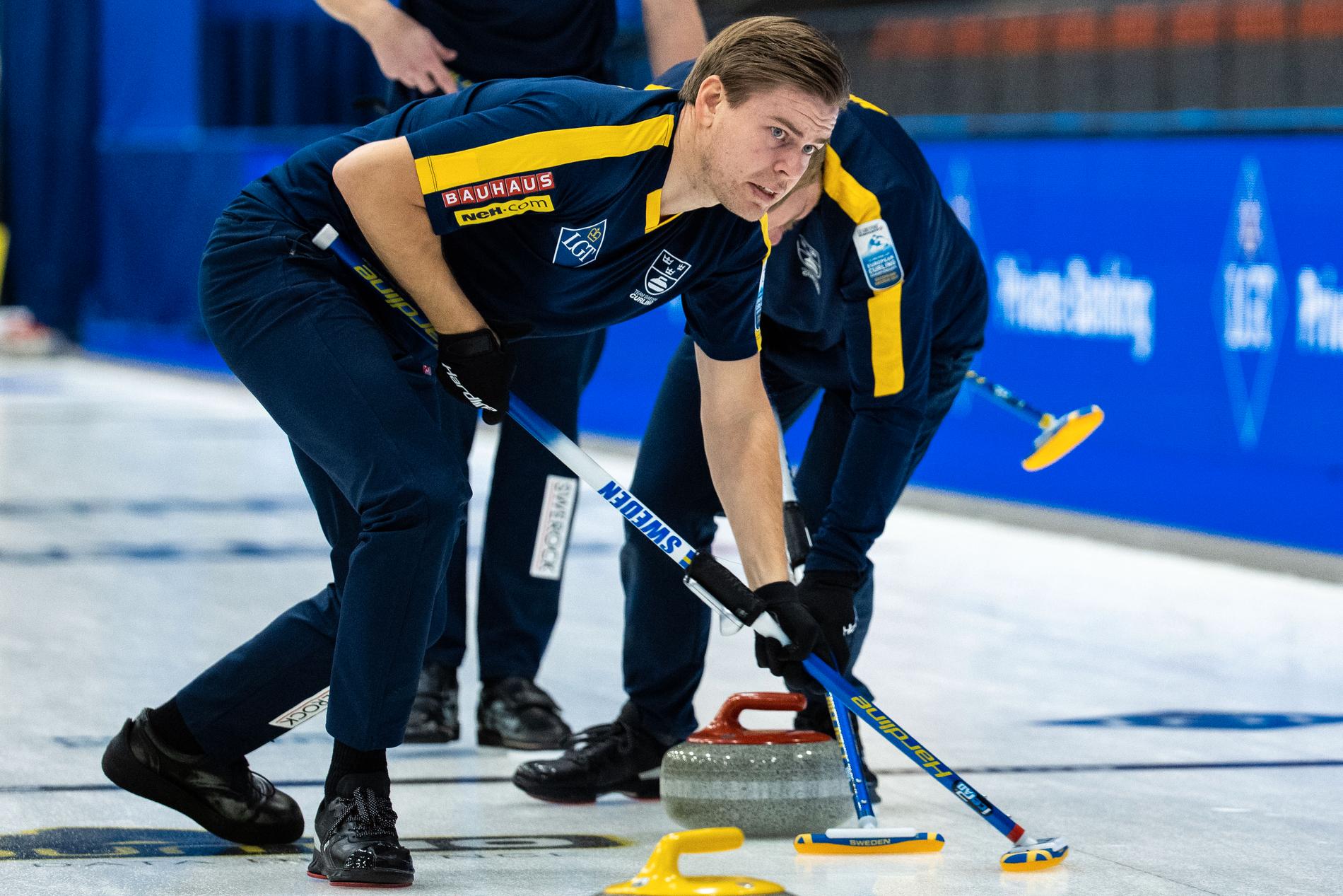 Sverige spelar bronsmatch i curling-EM på fredag kl 19.