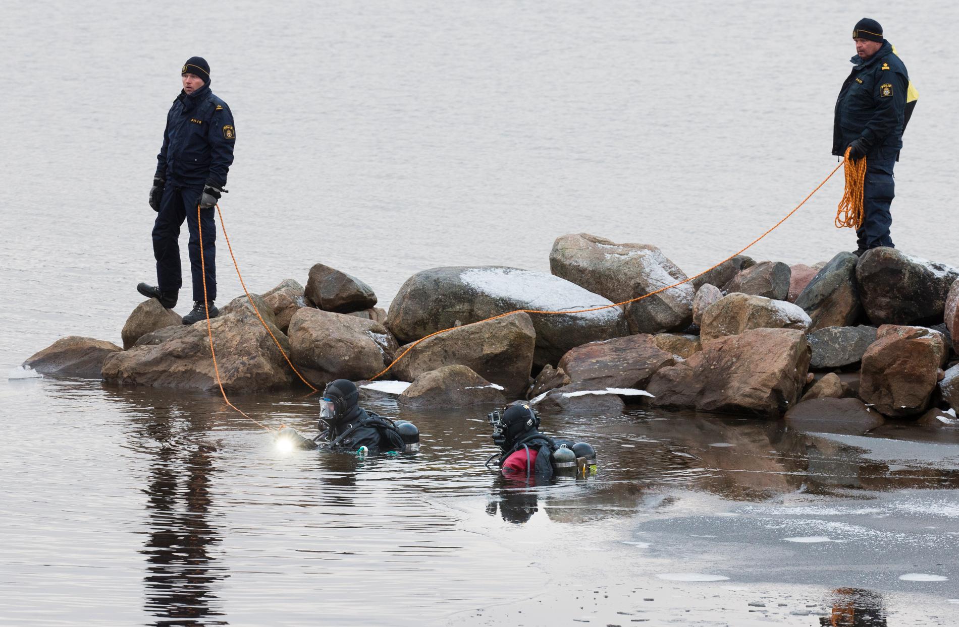 Polis och dykare söker i Kalixälven efter att man hittat kroppsdelar i närheten av Kalix camping. En person frihetsberövades på fredagen i utredningen. Den man som misstänks ha mördats var hemmahörande i Östeuropa.