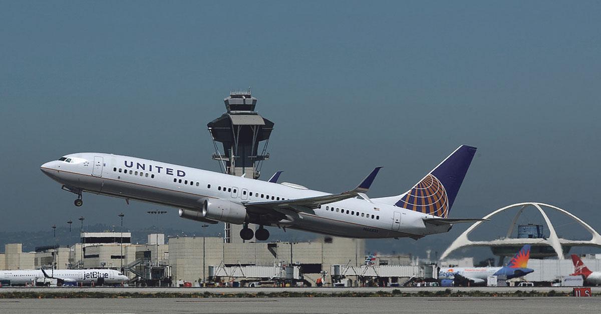 Genrebild på ett  Boeing 737-900ER, United Airlines.