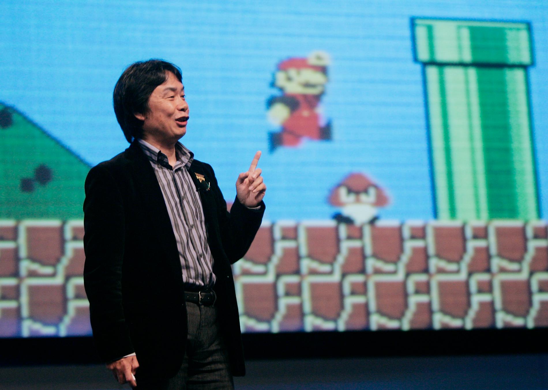 Shigeru Miyamoto.