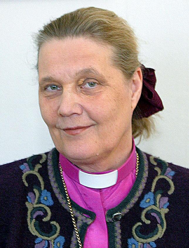 Biskop Caroline Krook.