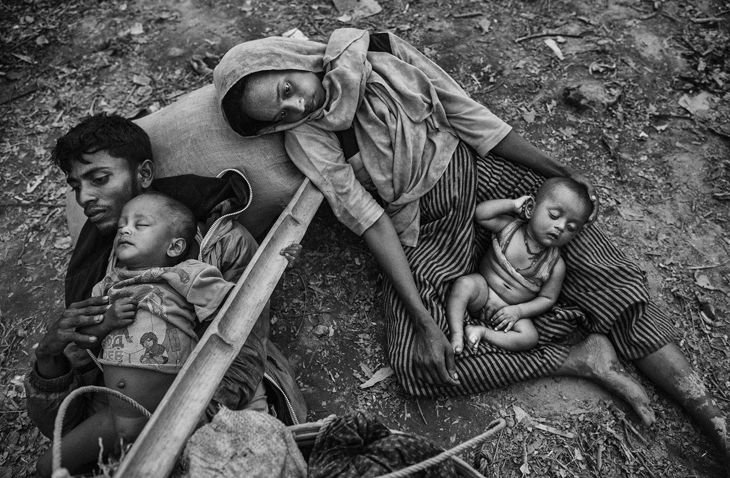 Mer än en halv miljon rohingya har lämnat Burma sedan slutet av augusti. 