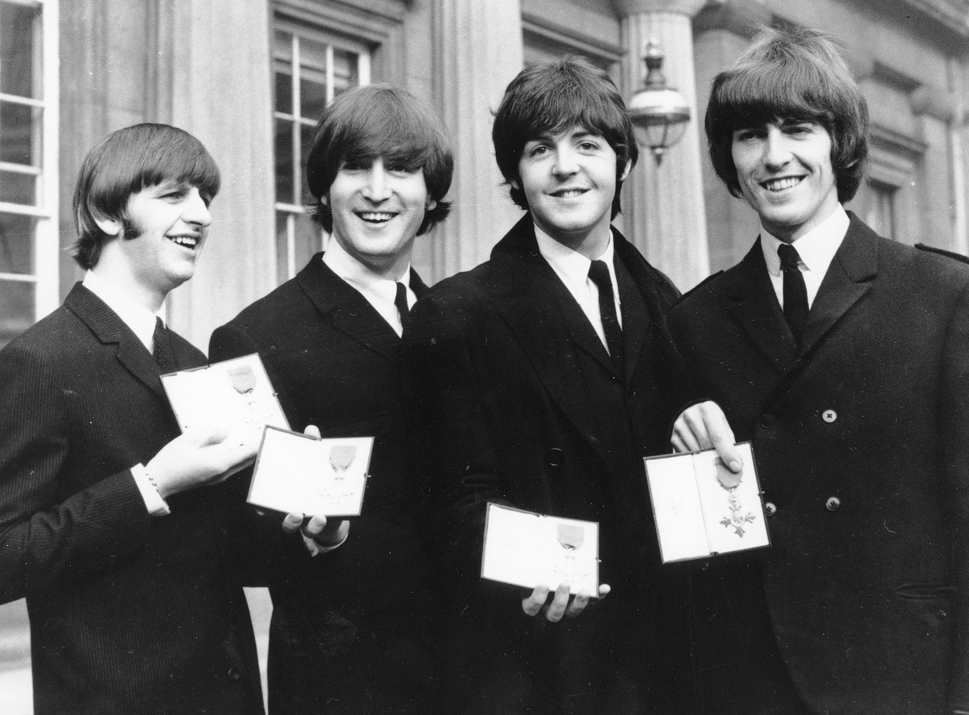 The Beatles 1965. Arkivbild.