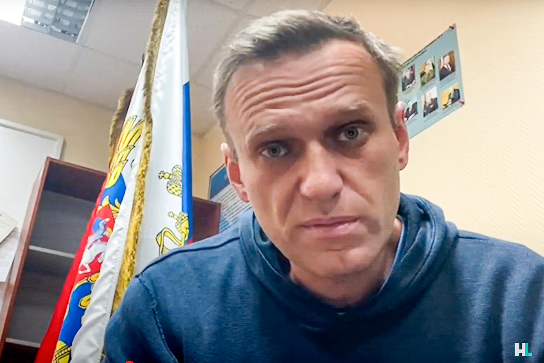 Den ryska regimkritikern Aleksej Navalnyj.