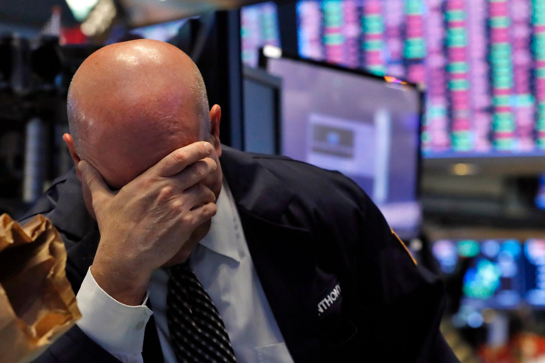 USA-börserna föll på torsdagskvällen.