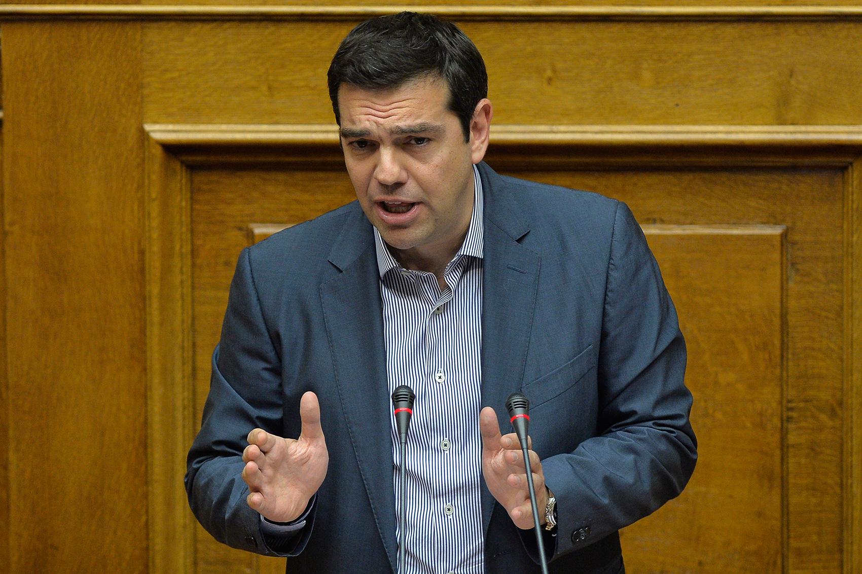 Greklands premiärminister Alexis Tsipras