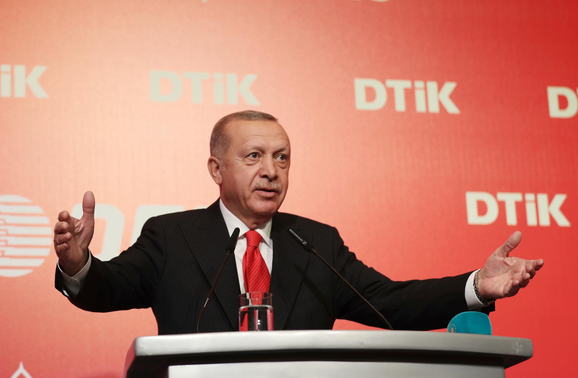 Recep Tayyip Erdogan, Turkiets president.