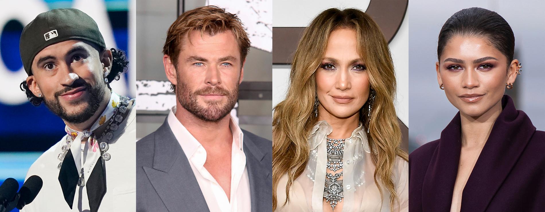 Årets värdar för Met-galan är Bad Bunny, Chris Hemsworth, Jennifer Lopez och Zendaya.