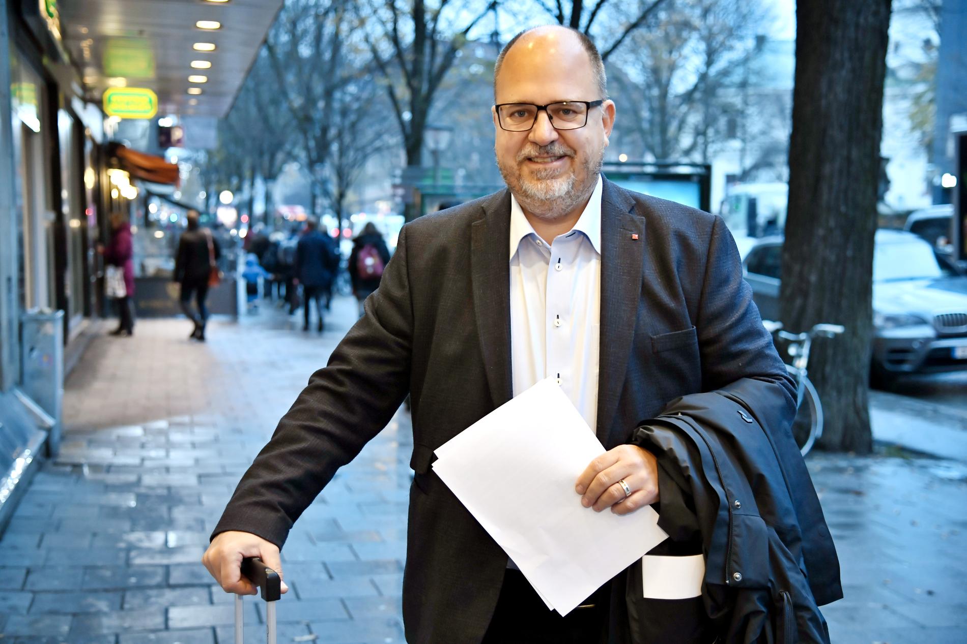 LO:s ordförande Karl-Petter Thorwaldsson. 
